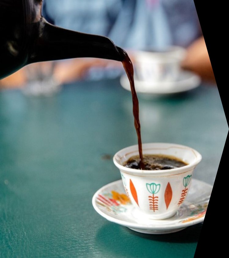 Traditional Ethiopian coffee ceremony — the sini